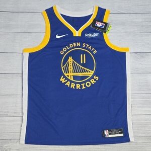 Nike Golden State Warriors Icon Edition Jersey Blue/White/Yellow Size XL NWT